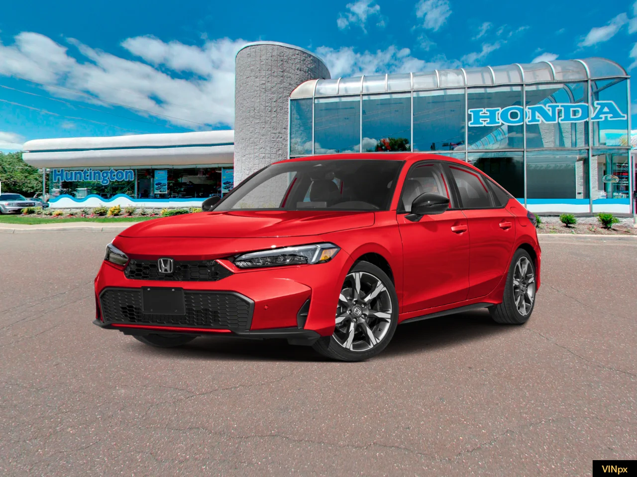 New 2026 Rallye Red Honda Sport Touring image 1