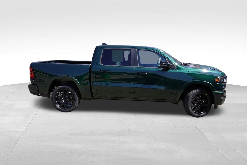 New 2027 Serrano-Green Metallic Exterior Paint RAM Laramie image 2