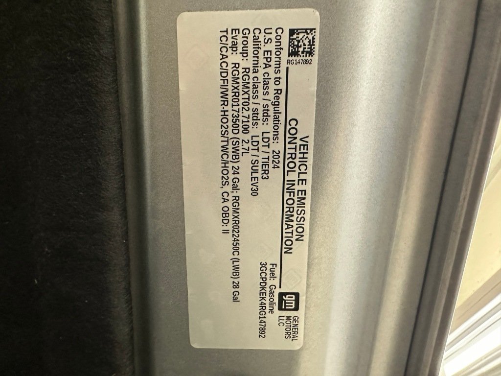 Used 2024 Sterling Gray Metallic Chevrolet LT image 39