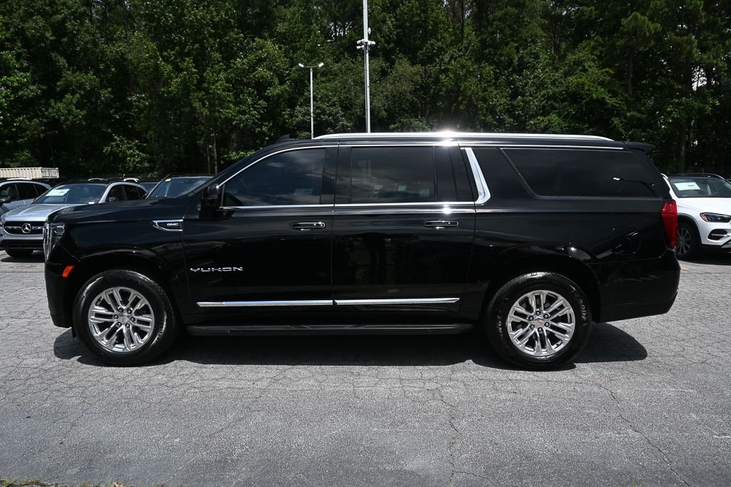 Used 2021 Black GMC SLT image 3