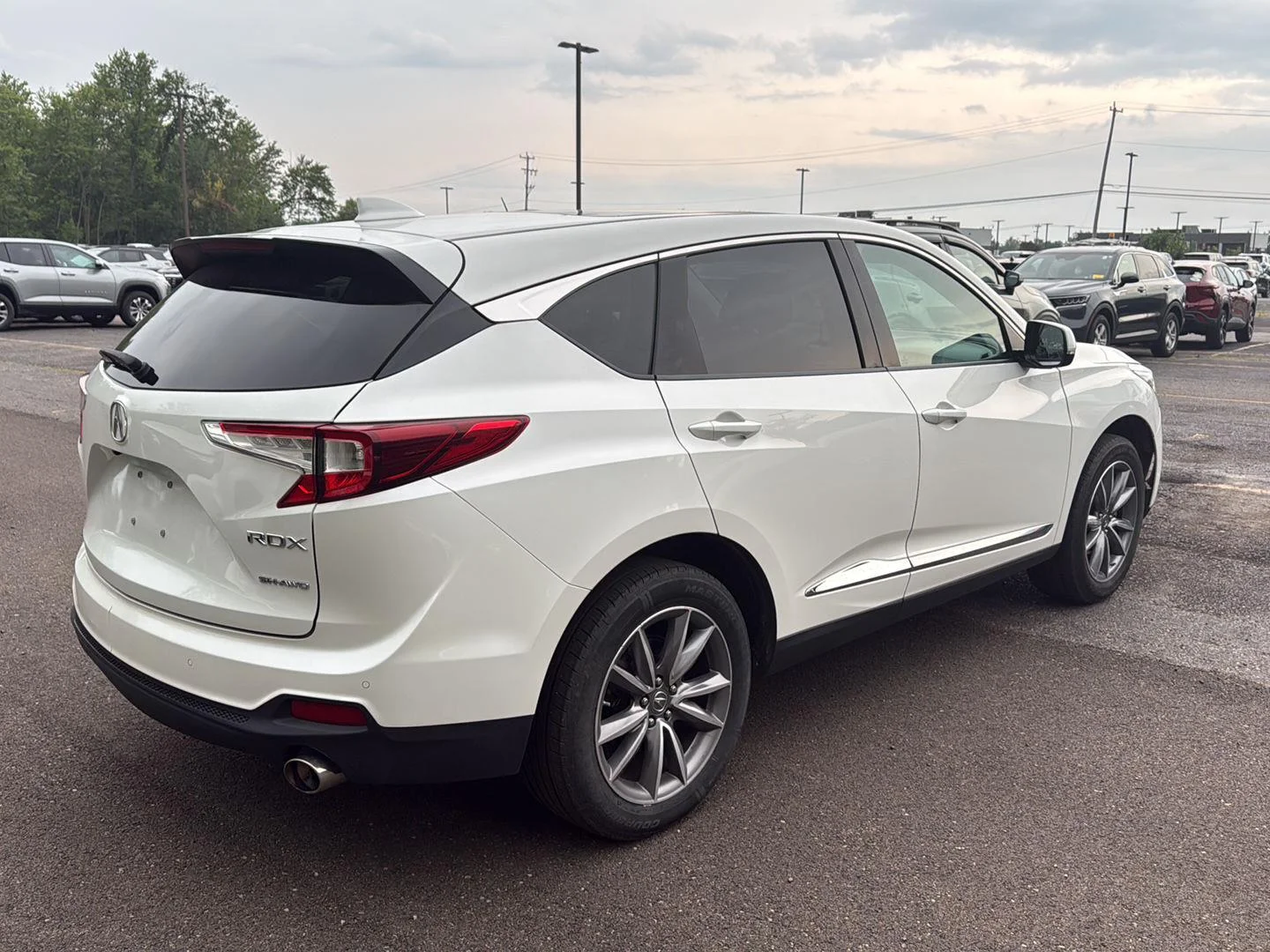 Used 2020 Platinum White Pearl Acura SH-AWD w/Tech image 3