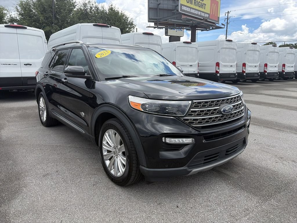 Certified Used 2023 Black Metallic Ford King Ranch image 9