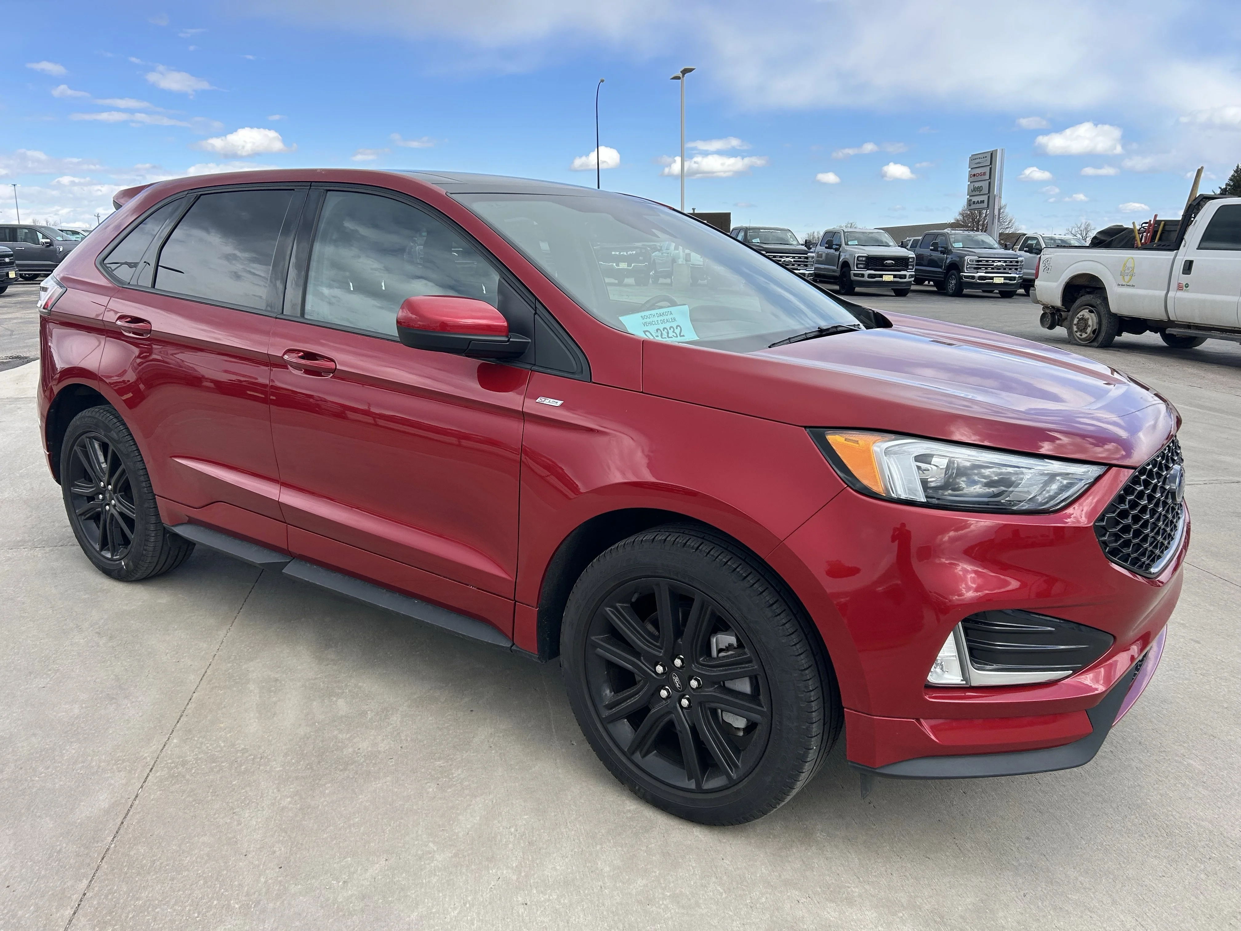 Used 2023 Red Ford ST-Line image 3