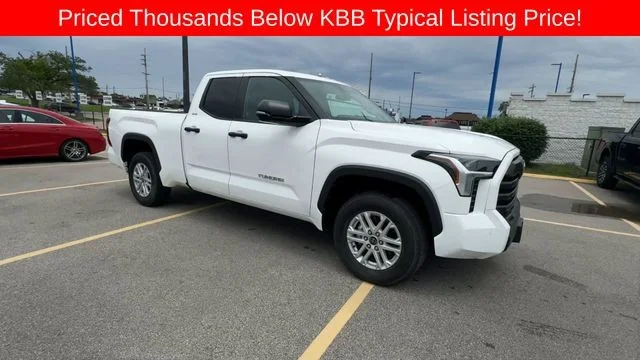 Used 2022 White Toyota SR5 Double Cab 6.5