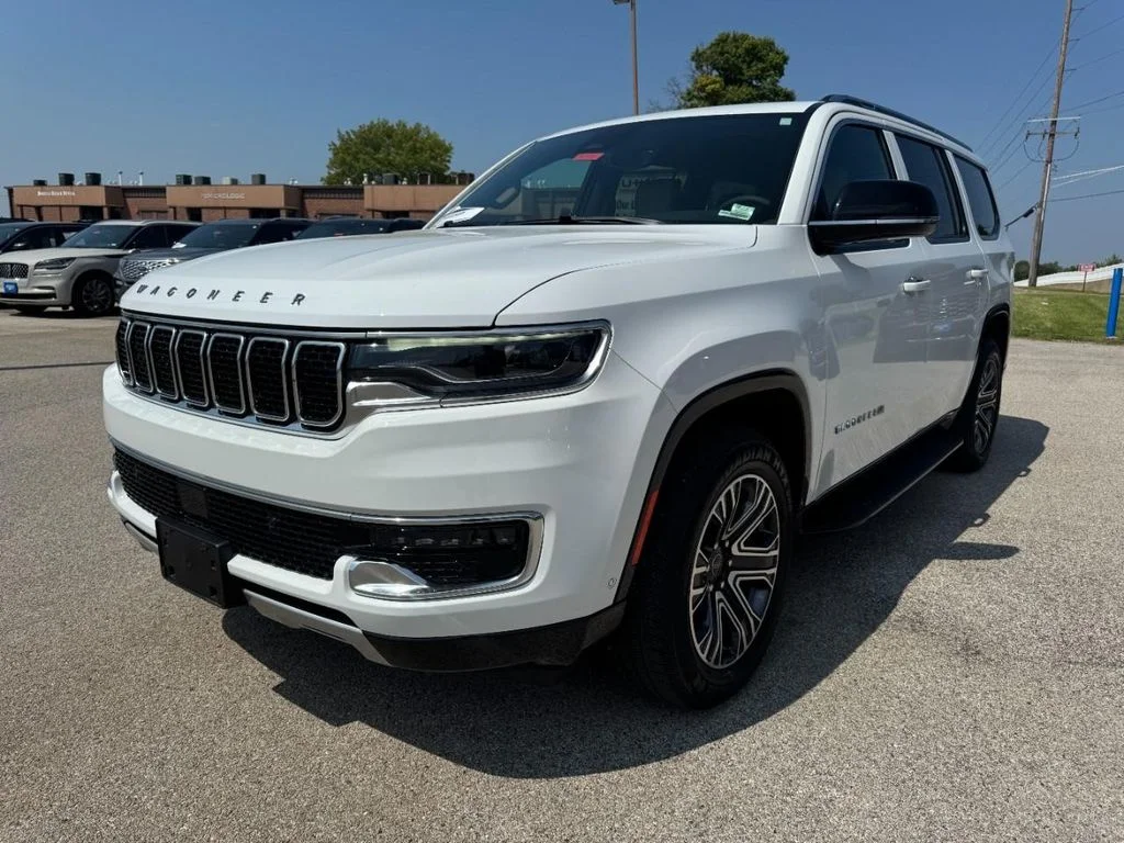 Used 2025 Bright White Clearcoat Jeep Series II image 8