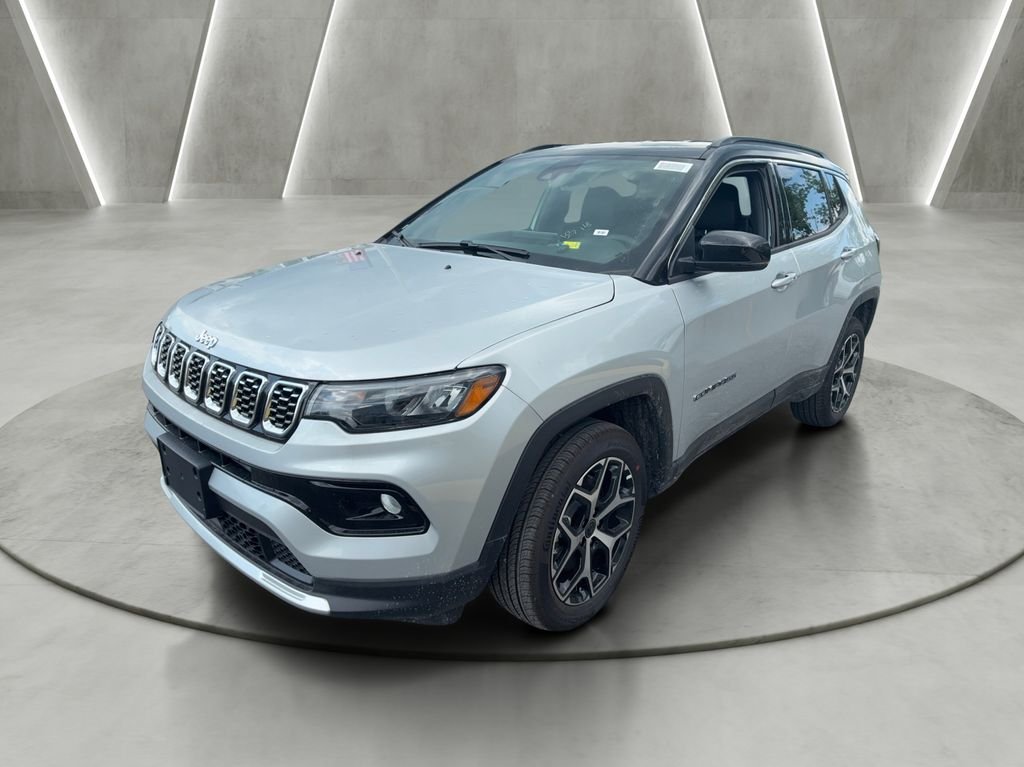New 2026 Silver Zynith Metallic Clear-Coat Exterior Paint Jeep Limited image 3