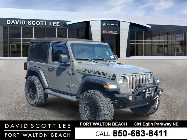 Used 2021 Sting-gray Clea Jeep Sport S image 1