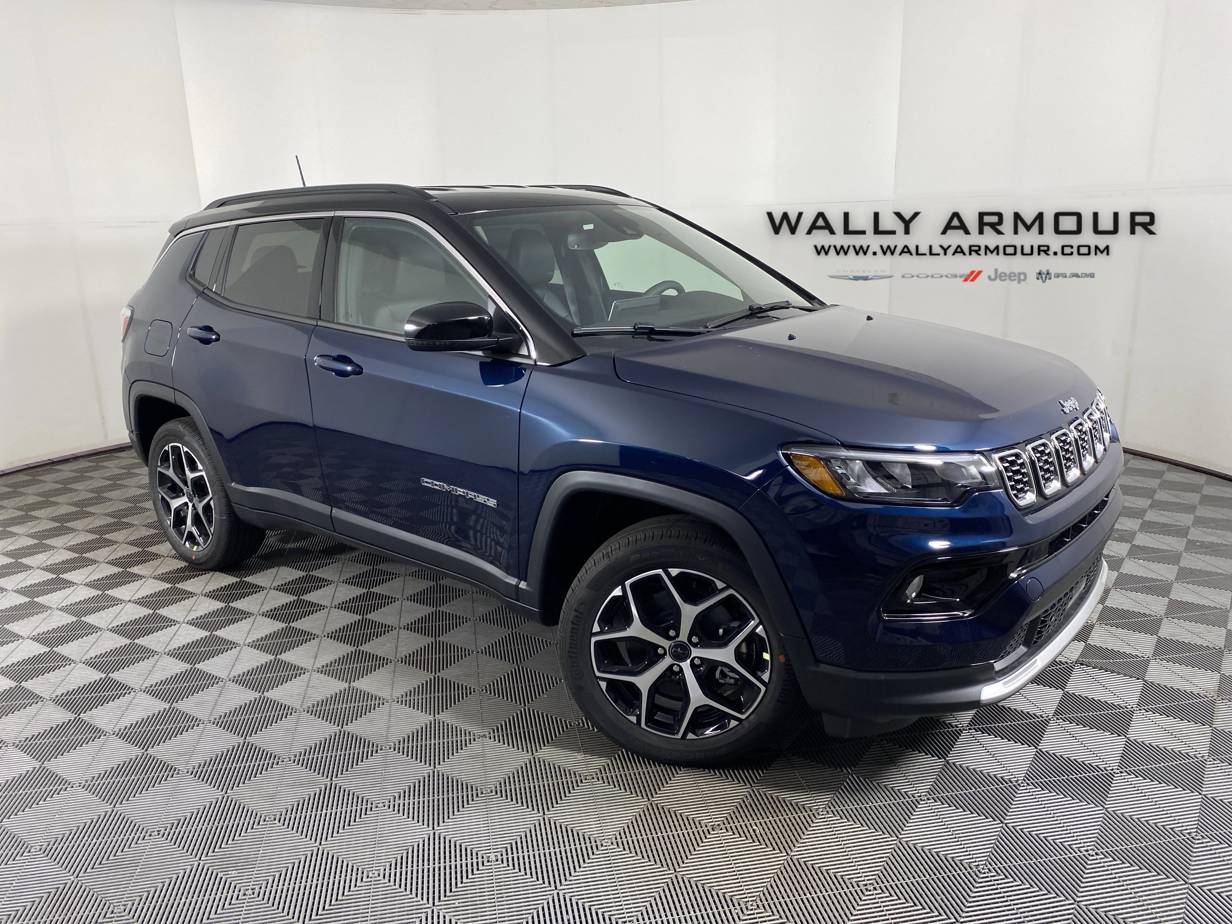 New 2026 Fathom Blue Pearl-Coat Exterior Paint Jeep Limited image 1