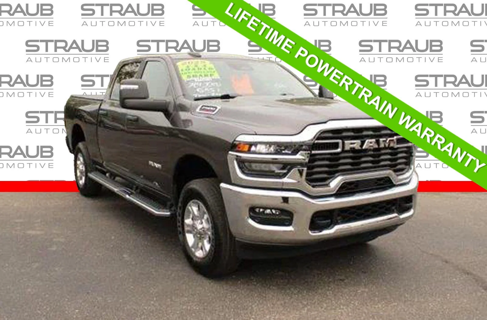 Used 2025 Granite Crystal Metallic Clearcoat Ram Big Horn image 1