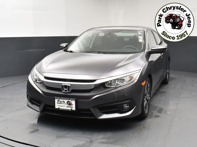 Used 2018 Honda Civic EX-T with VIN JHMFC1F38JX037572 for sale in Burnsville, Minnesota