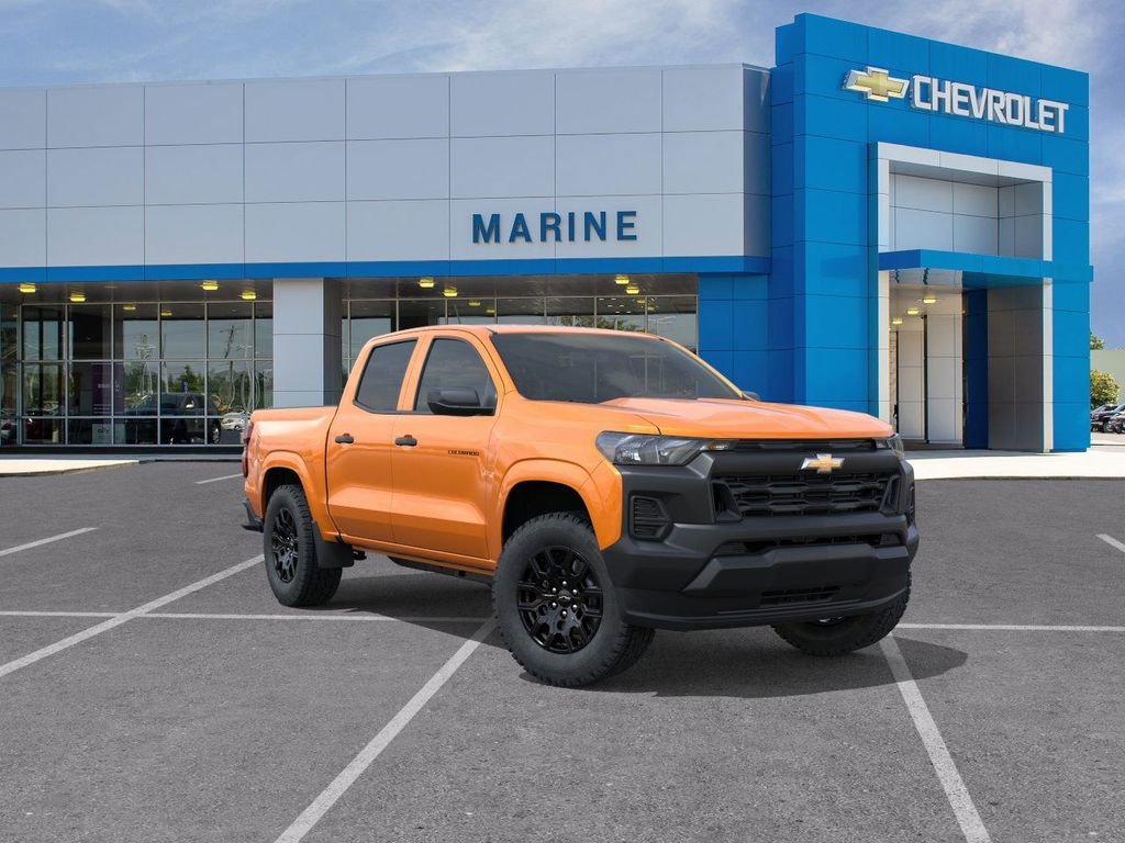 New 2026 Sunrise Orange Chevrolet WT image 1