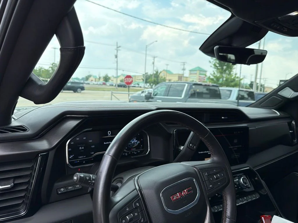 Used 2025 Black GMC AT4X image 13