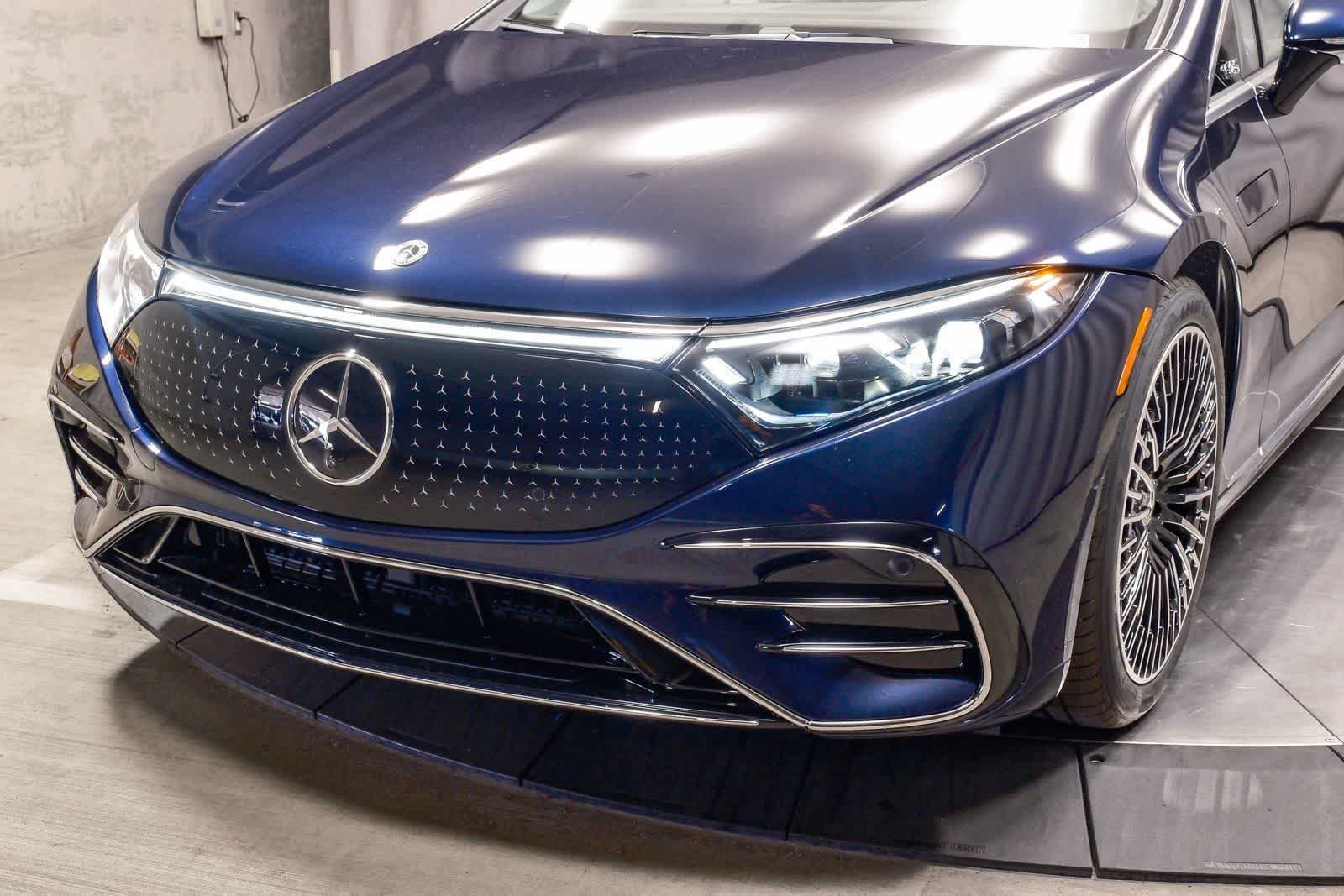 New 2026 Nautical Blue Metallic Mercedes-Benz EQS 450 image 52