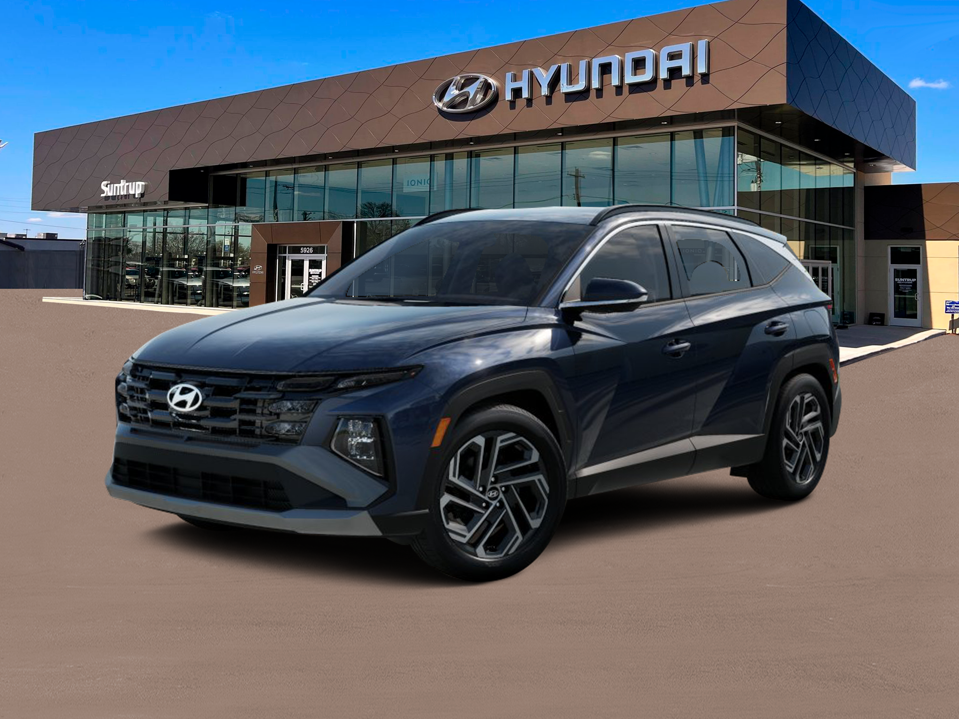 New 2026 Atlantis Blue Hyundai SEL Plus AWD image 2