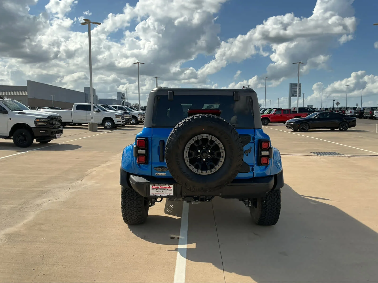 Used 2024 Velocity Blue Metallic Ford Raptor image 7