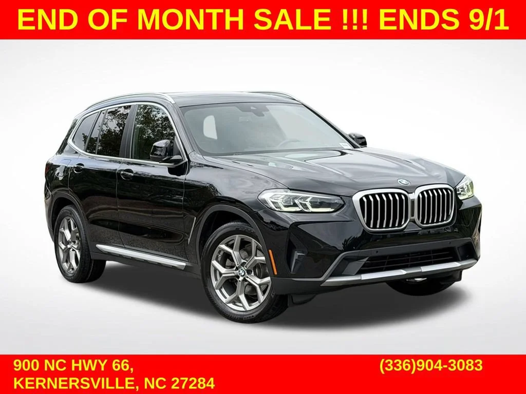 Used 2023 Black BMW sDrive30i image 1