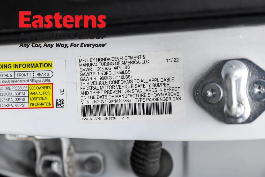 Used 2022 White Honda Sport image 33