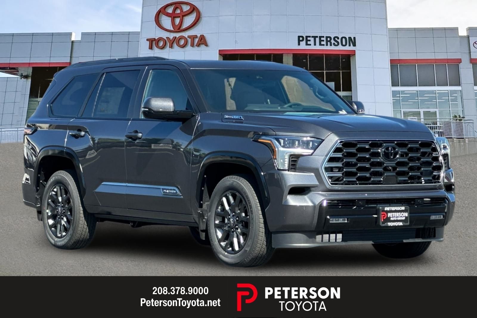 2026 Toyota Sequoia Platinum 4WD i-FORCE MAX Hybrid's photo