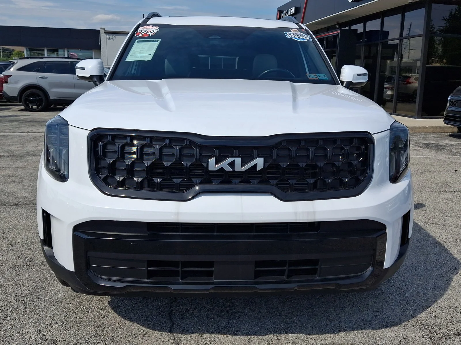 Certified Used 2024 White Kia EX X-Line image 2