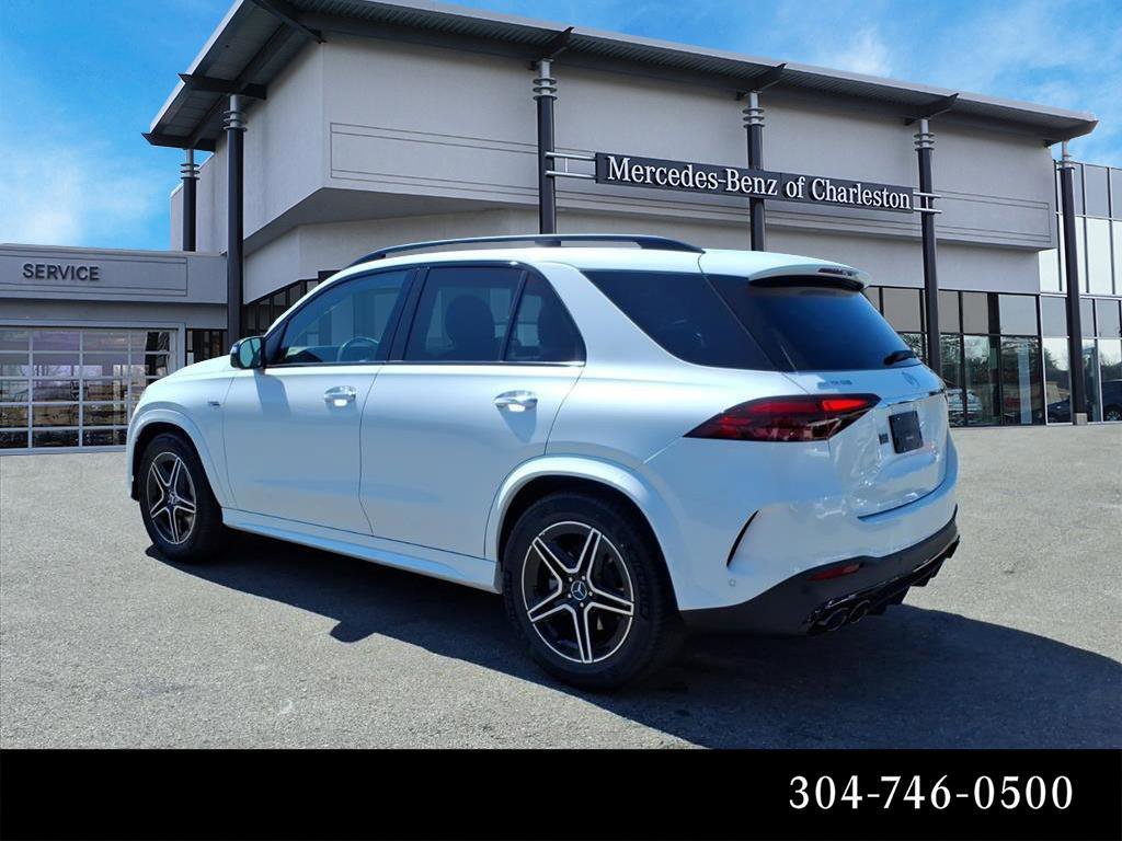 Used 2025 MANUFAKTUR Moonlight White Metallic Mercedes-Benz AMG® GLE 53 image 4