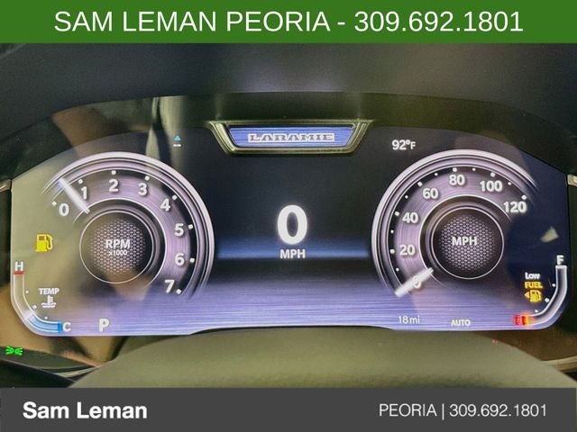 New 2027 Serrano-Green Metallic Exterior Paint RAM Laramie image 12