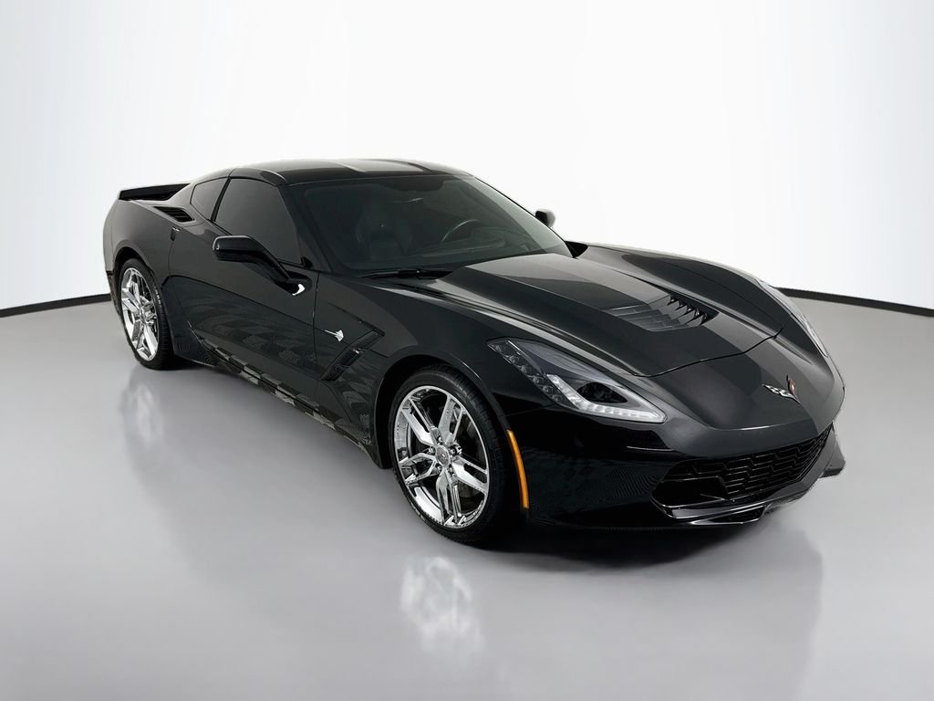 Used 2015 Black Chevrolet Stingray Z51 image 7