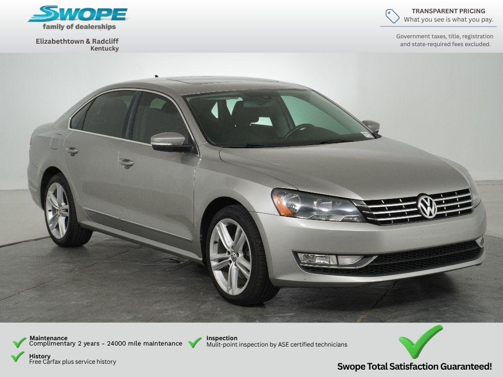 Used 2014 Platinum Gray Metallic Volkswagen TDI SEL Premium image 1