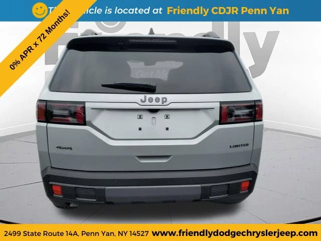 New 2026 Silver Zynith Clear-Coat Exterior Paint Jeep Limited image 4