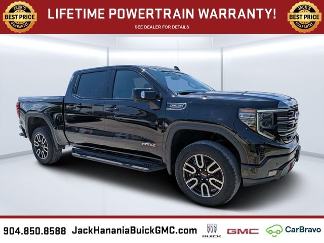Used 2022 Black GMC AT4 image 1