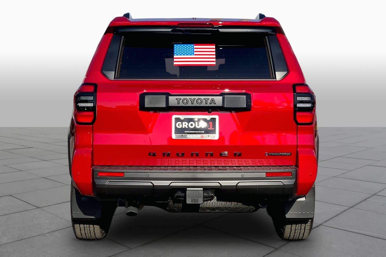 New 2026 Supersonic Red Toyota TRD Off-Road Premium i-FORCE MAX image 4
