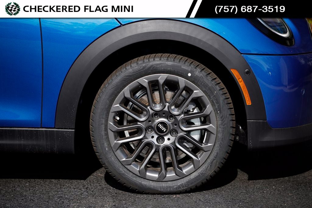 Used 2025 Icy Sunshine Blue Metallic MINI Iconic image 4