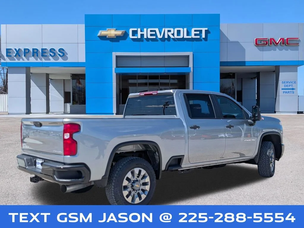 New 2026 Sterling Gray Metallic Chevrolet Custom image 3