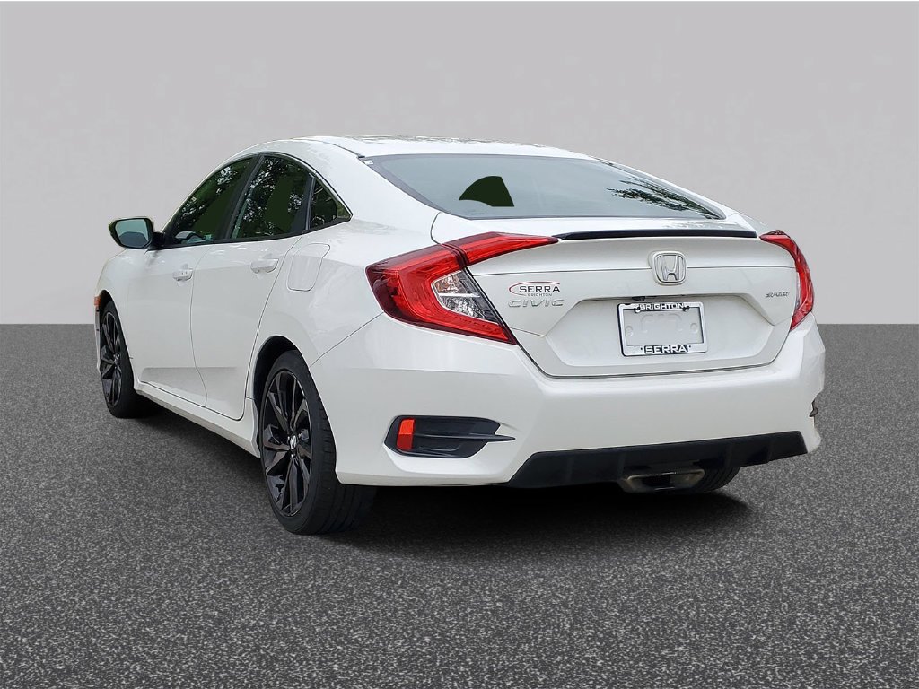 Certified Used 2020 Platinum White Pearl Honda Sport image 2