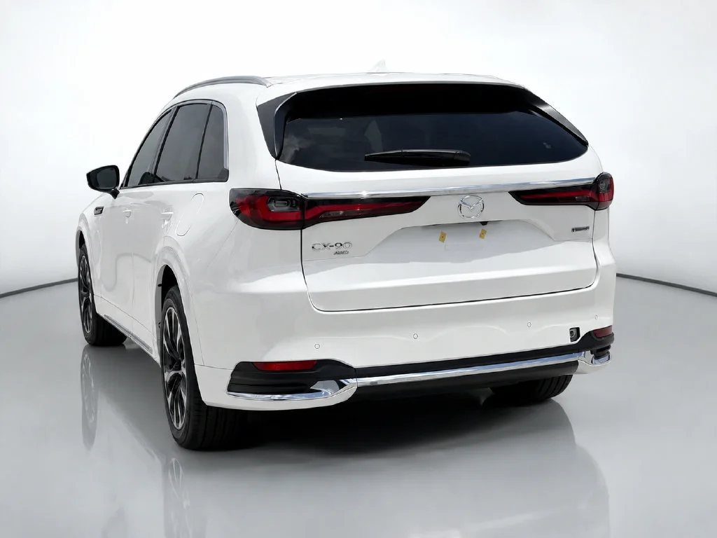 New 2026 Rhodium White Premium Mazda 3.3 Turbo S Premium Plus AWD image 3
