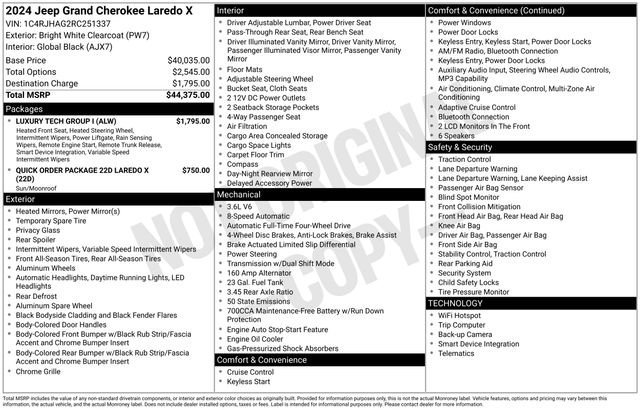 2024 Jeep Grand Cherokee Laredo - Photo 38