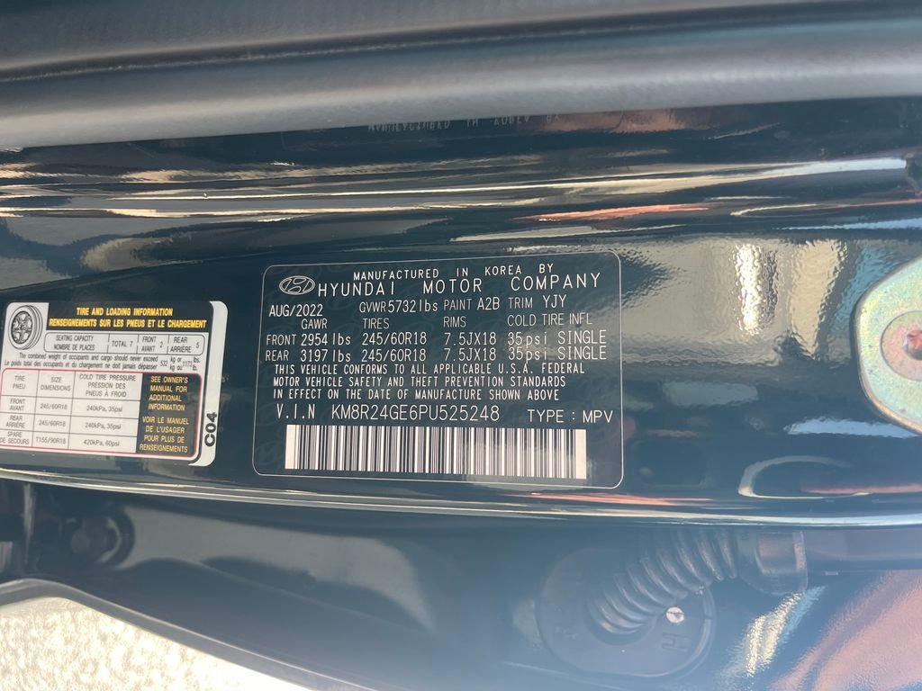 Used 2023 Black Hyundai SEL image 25