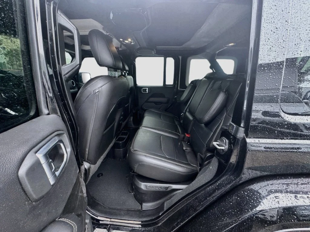 Used 2022 Black Jeep Unlimited Sahara 4xe image 27