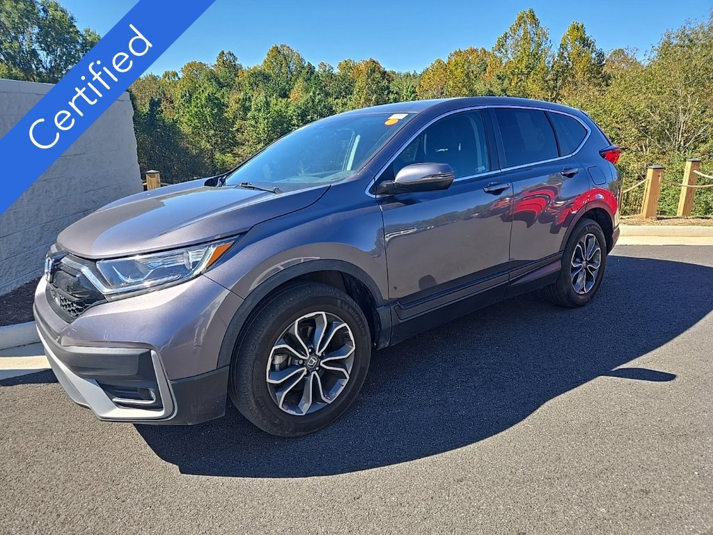 Certified Used 2022 Modern Steel Metallic Honda EX image 1