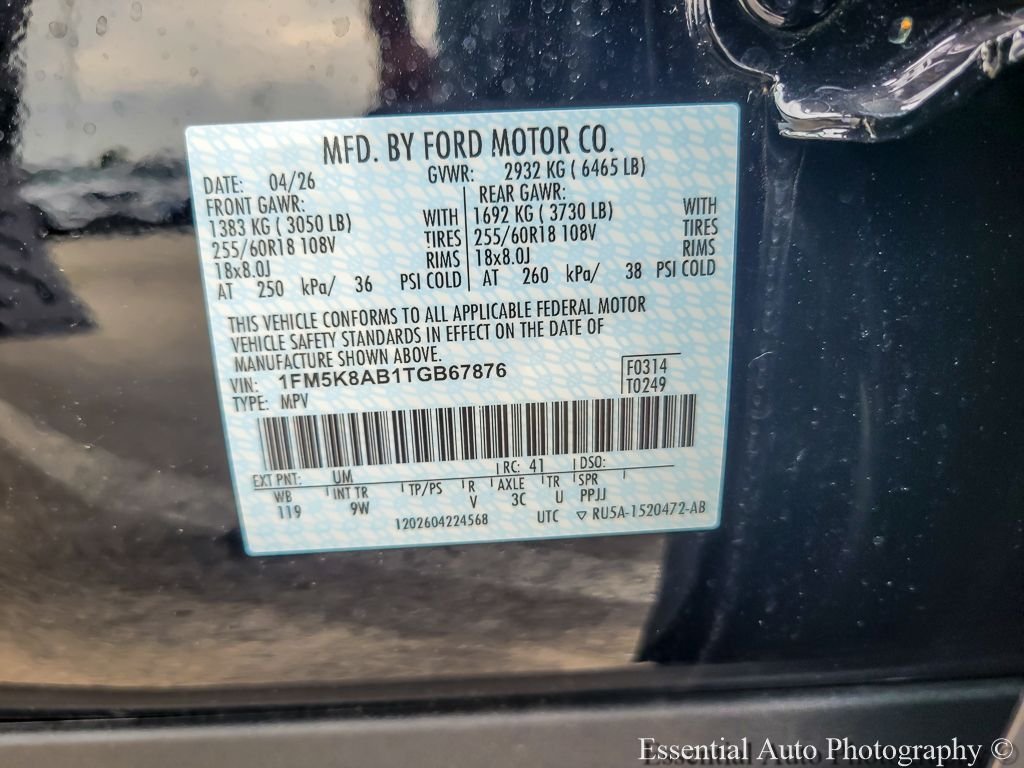 New 2026 Black Ford 4DR AWD POLICE image 18