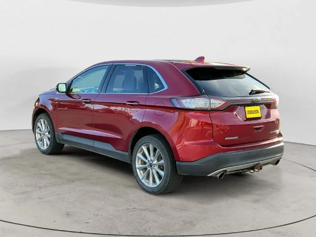 Used 2017 Ruby Red Metallic Ford Titanium image 7