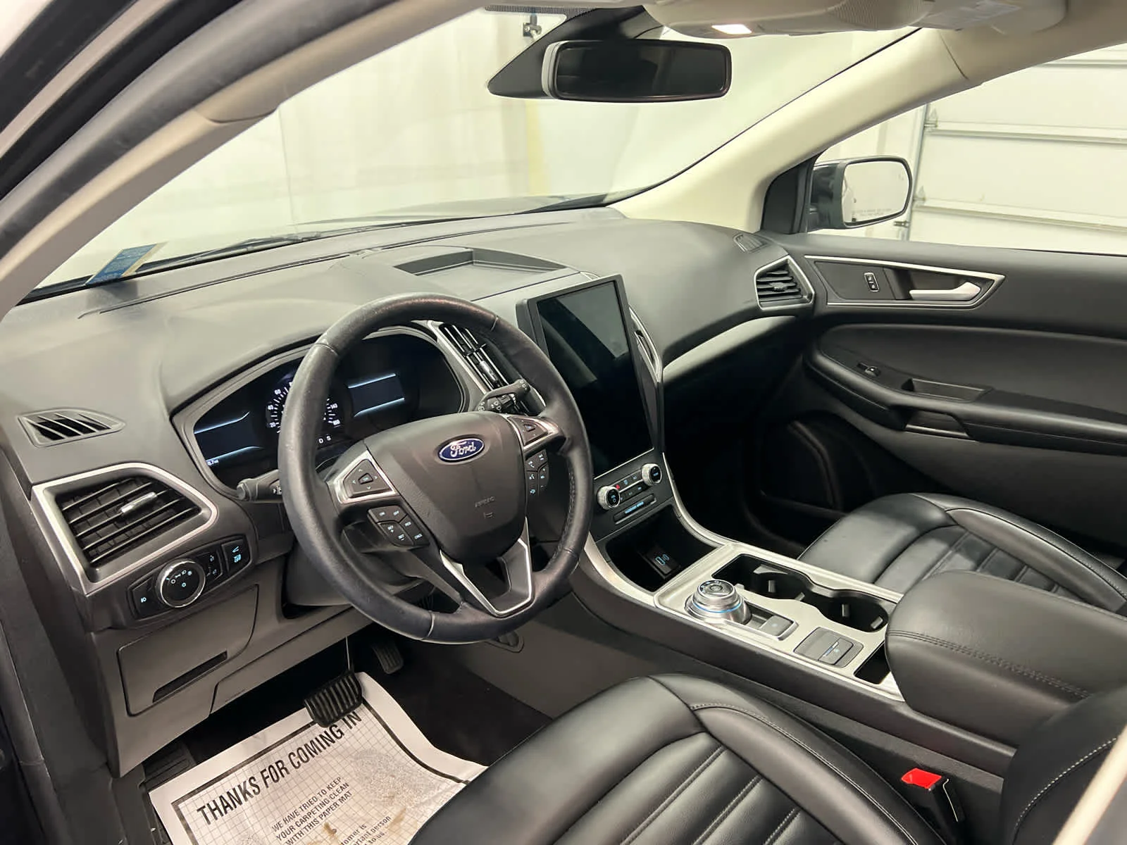 Used 2023 Agate Black Metallic Ford SEL image 11