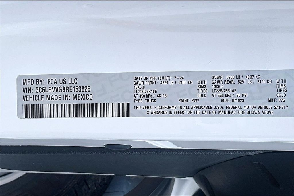 New 2024 Ram ProMaster 2500 Base 3D Cargo Van