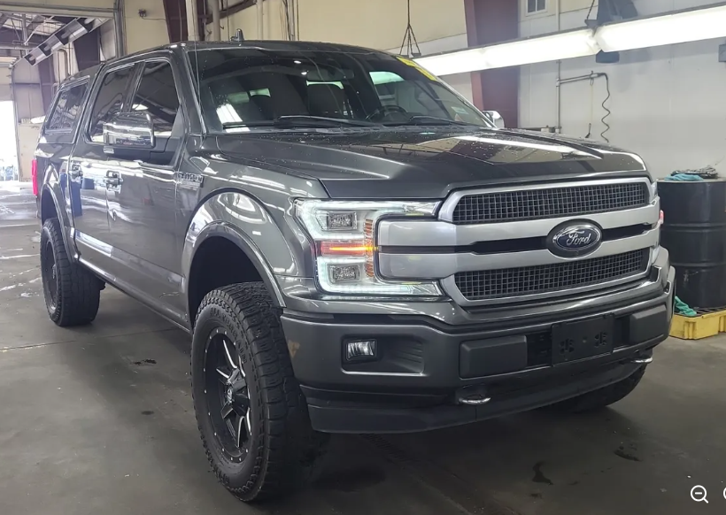 Used 2018 Gray Ford Platinum image 1