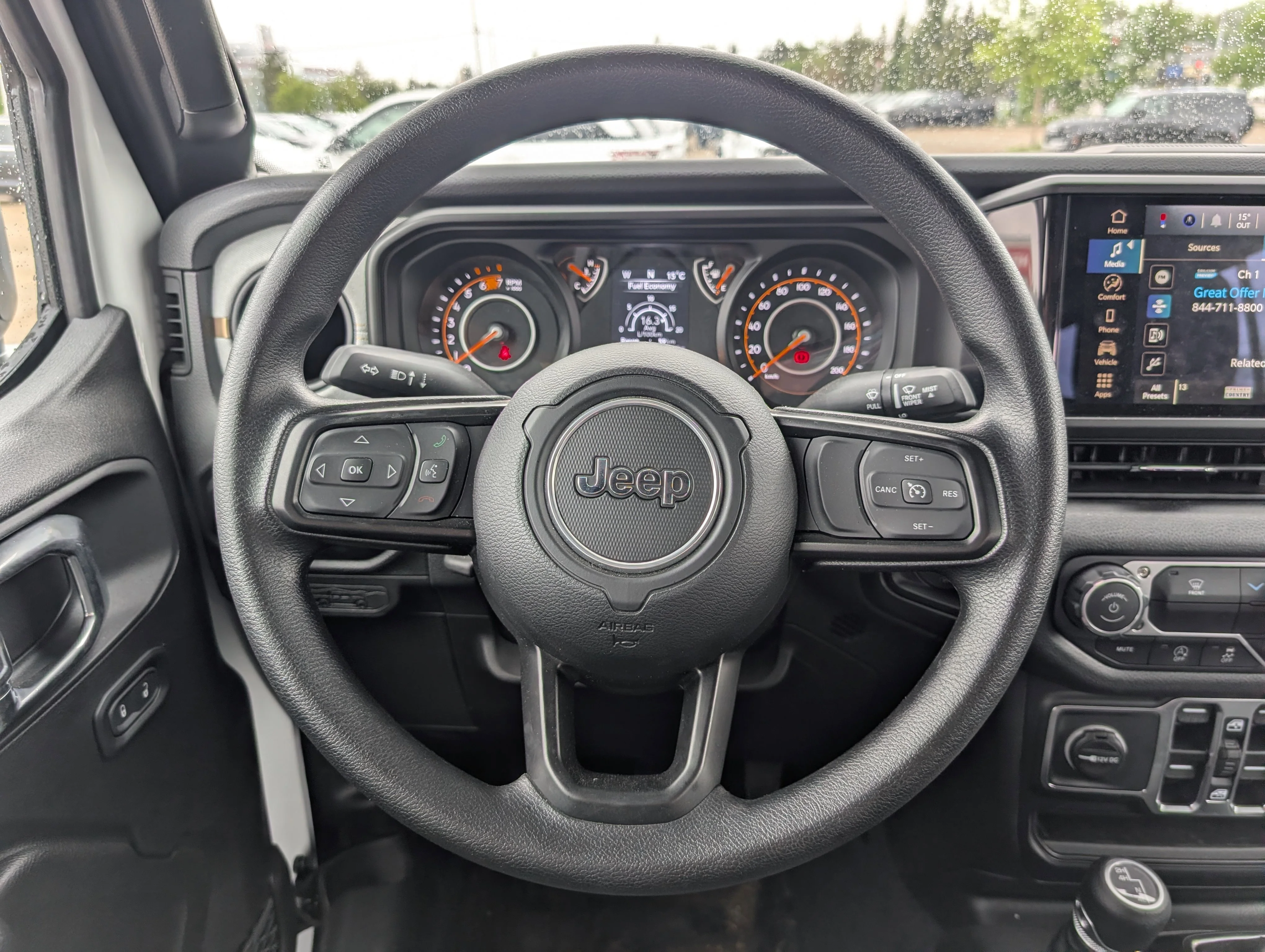 Used 2025 Bright White Jeep Sport image 21