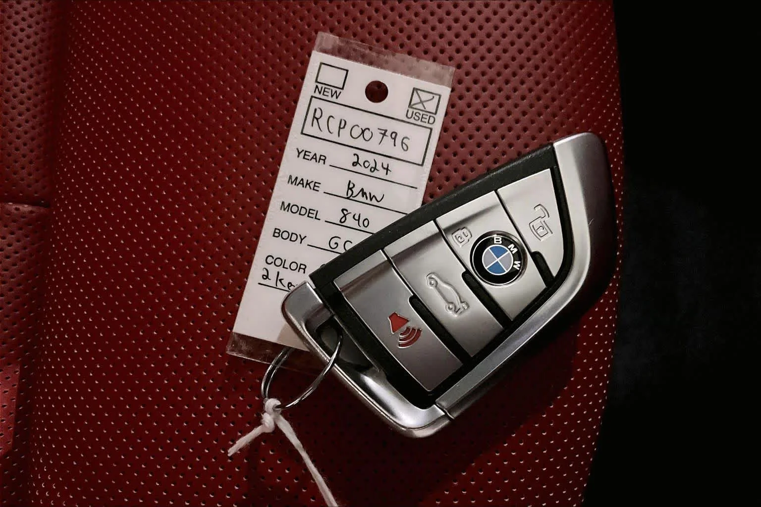Certified Used 2024 Skyscraper Grey Metallic BMW 840i image 14