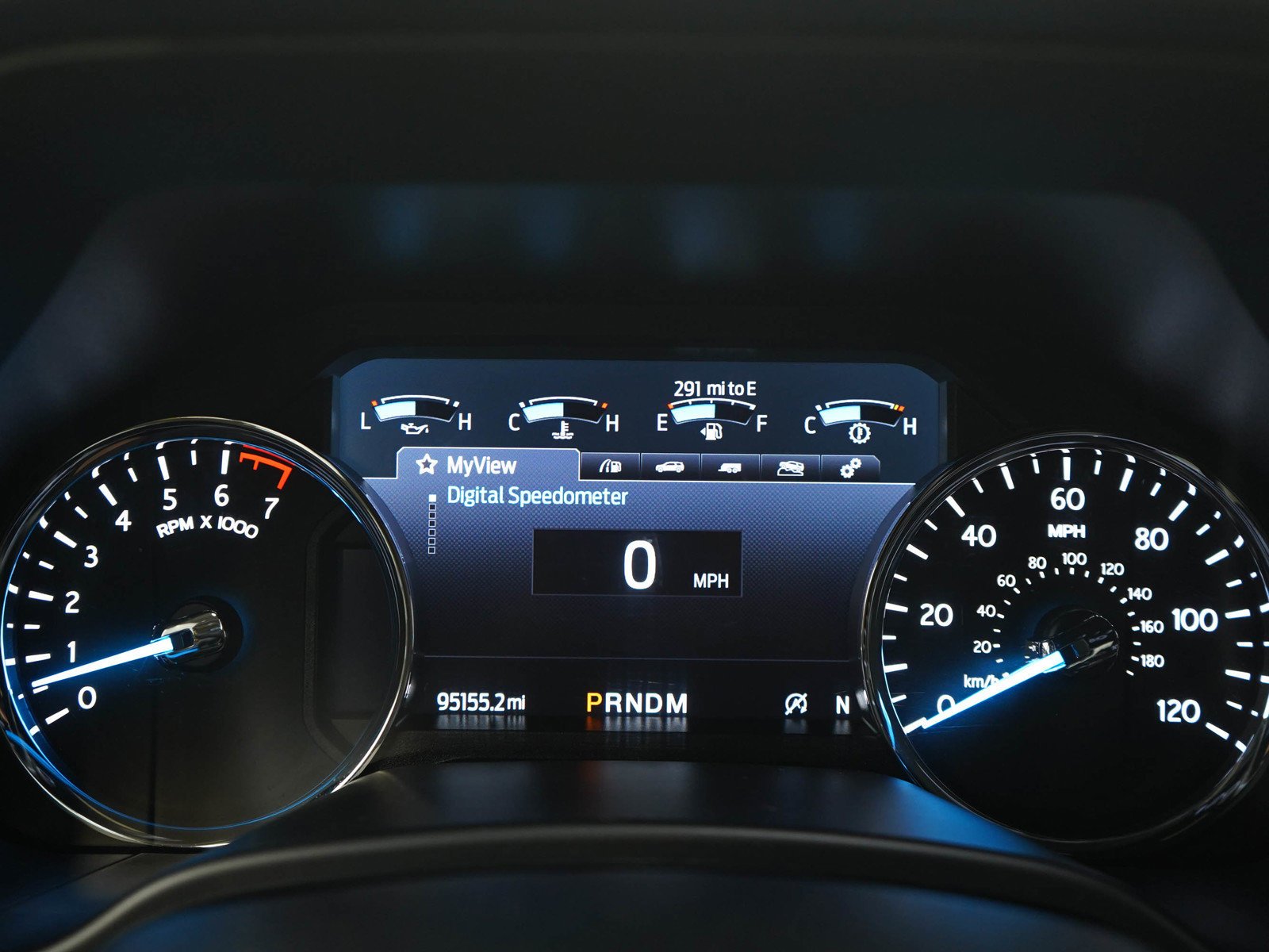 Used 2020 Blue Metallic Ford Limited image 20