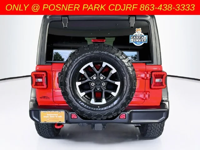 Used 2025 Red Jeep Rubicon image 6