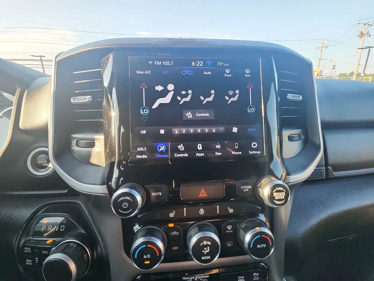 Used 2021 Hydro Blue Pearlcoat Ram Big Horn image 22