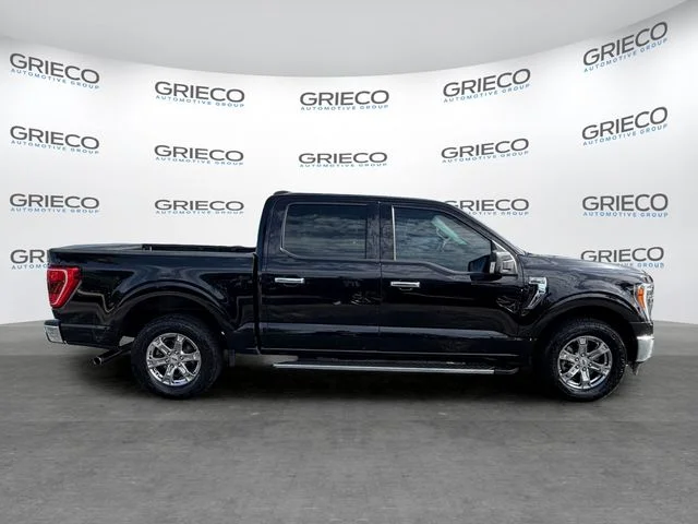Used 2021 Agate Black Metallic Ford XLT image 8