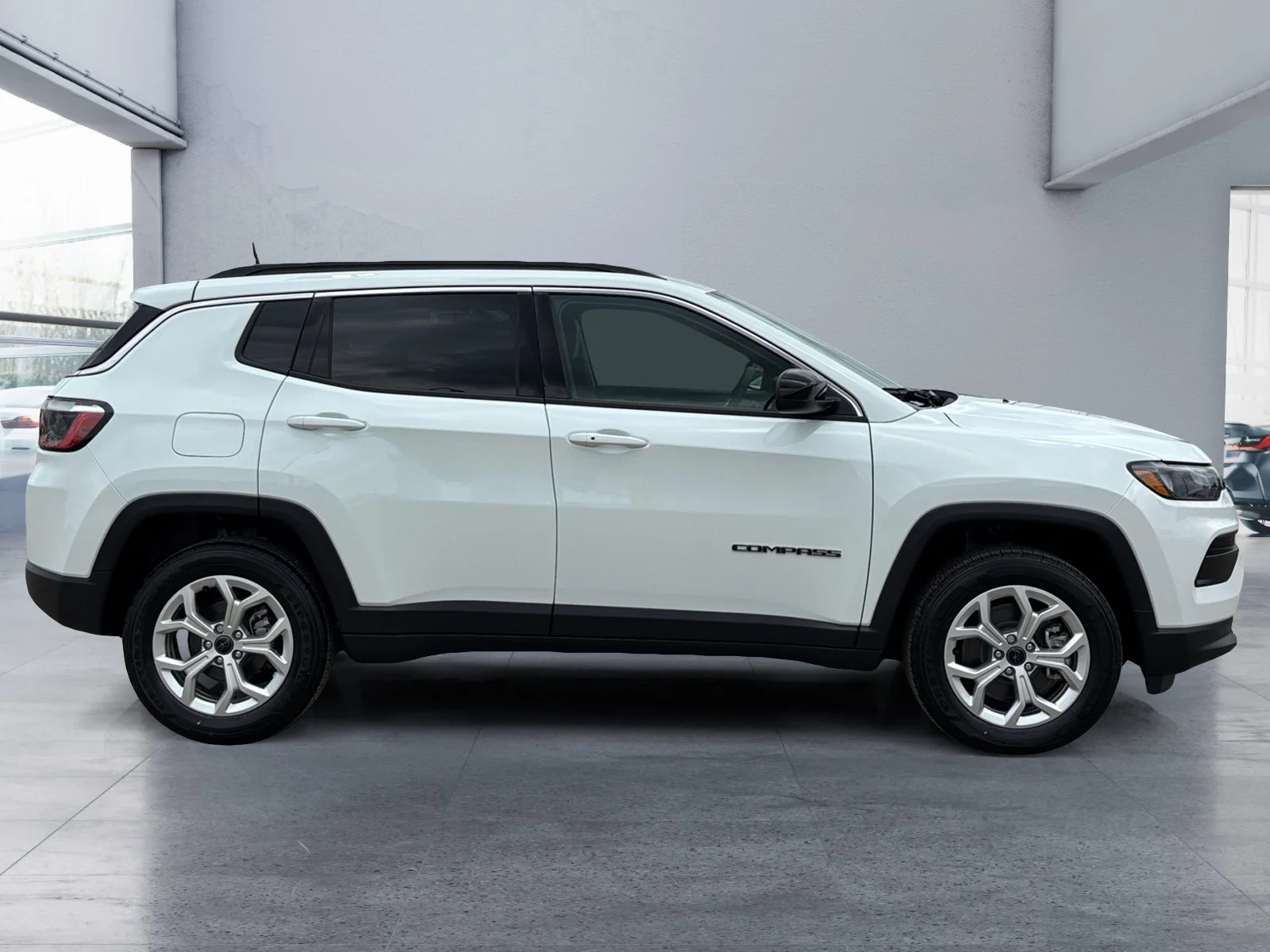 New 2026 Bright White Jeep North image 6